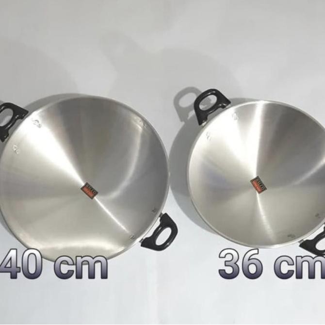 Halco Wajan Kuali Aluminium Wajan Penggorengan Katel Gagang Masak