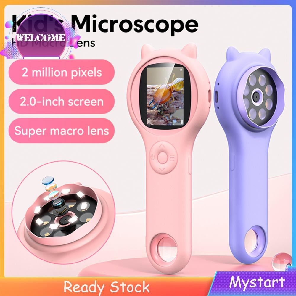 

Mikroskop Digital Genggam 500X Layar IPS 2 Inci Pembesar Elektronik Anak-anak |ocF4pZQ9|