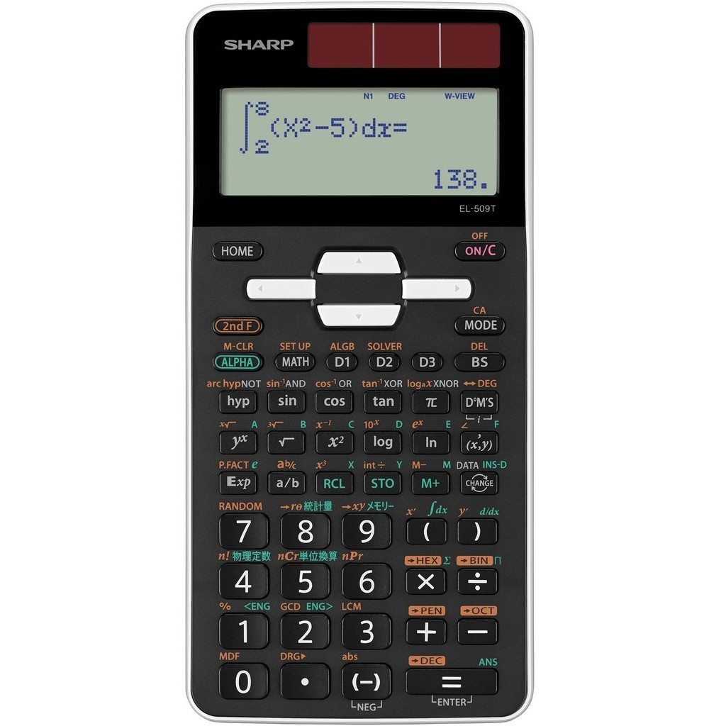 

Kalkulator Ilmiah Tajam Model Standar Pythagoras EL-509T-WX (Putih) - Langsung dari JEPANG |Qx0CjJrx|
