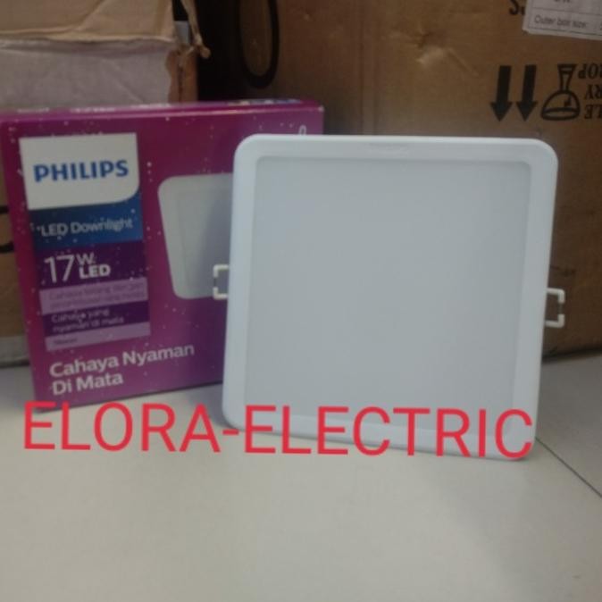 Produk Baru Downlight panel philips led Meson 17w 17 watt 17watt kotak -putih