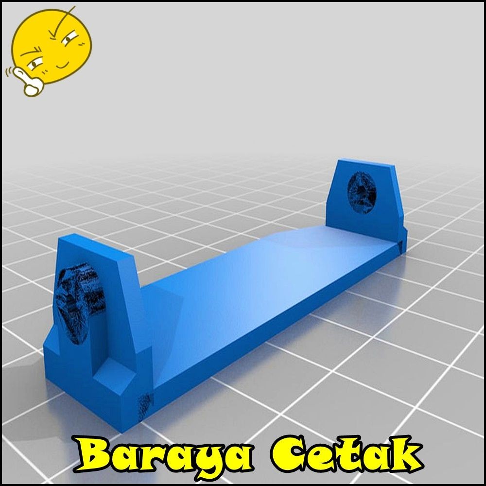 Gyro Electronic Holder For WPL D12 MN 3D Print Aksesoris Mainan RC