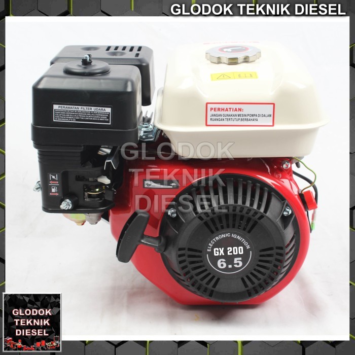 Cuci Gudang Mesin Penggerak Bensin Serba Guna 6.5 Hp Gx 200 Gasoline Engine Gx200