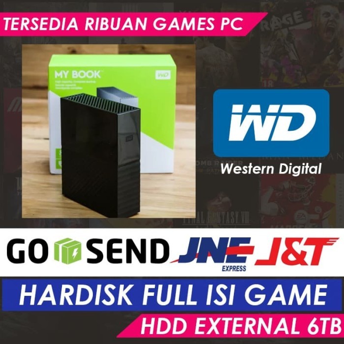 HDD WD MyBook 6TB Full Isi