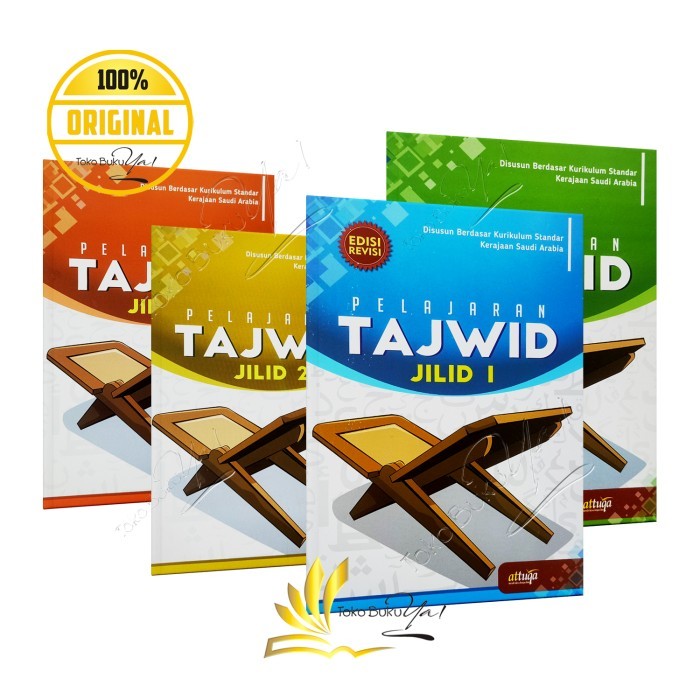 

Asli Pelajaran Tajwid 1 Set 4 Jilid - Attuqa