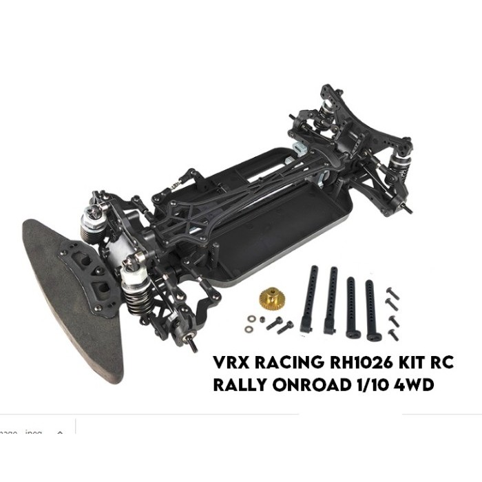 Derty Vrx Racing Rh1026 Kit Rc Rally Onroad 1/10 Vs Hsp Ff Lc Racing Ptg2