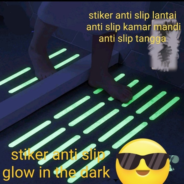

SIAP KIRIM STIKER LANTAI GLOW IN THE DARK ANTI SLIP KAMAR MANDI ANTI SLIP TANGGA