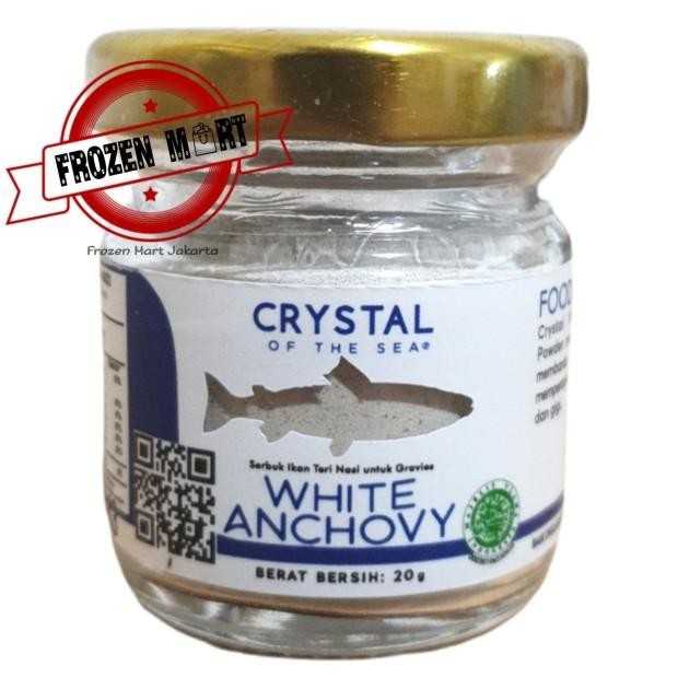 

White Anchovy Food Powder / Bubuk Ikan Teri Nasi / Kaldu Mpasi 20 Gr