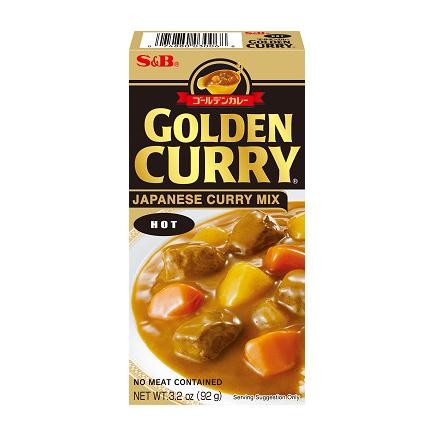 

S&B Golden Curry Sauce Hot 92 Gr