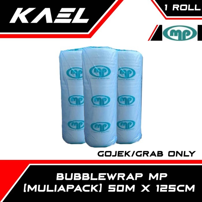 

MP Bubblewrap Muliapack 50Mx125CM 1 Roll Bubble Wrap Bublewrap Buble