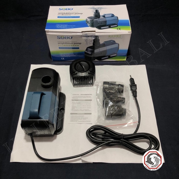 MESIN POMPA CELUP KOLAM IKAN - SOBO BO 5800 KOLAM IKAN KOI