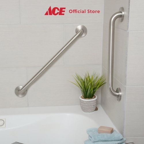 Ace Fosa Handle Kamar Mandi Chrome Bar Grab Grab Bar Pegangan Kamar Mandi Tiang Handle Kamar Mandi