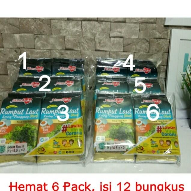 

Hemat 6 Pa Rumput Laut Mamasuka (Isi 12 Bks/Pcs)