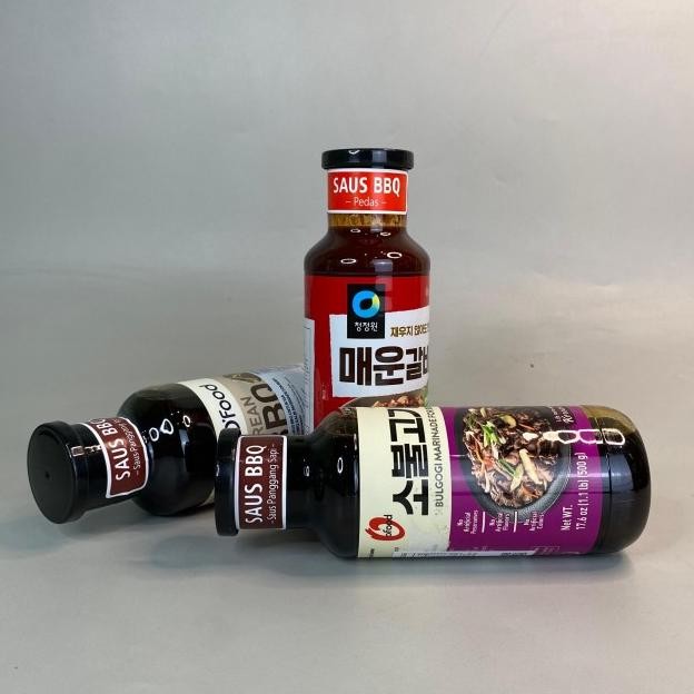

Beef Buogi / Galbi Marinade Saus Korea / Spicy /Bumbu 500Gr Saus Bbq
