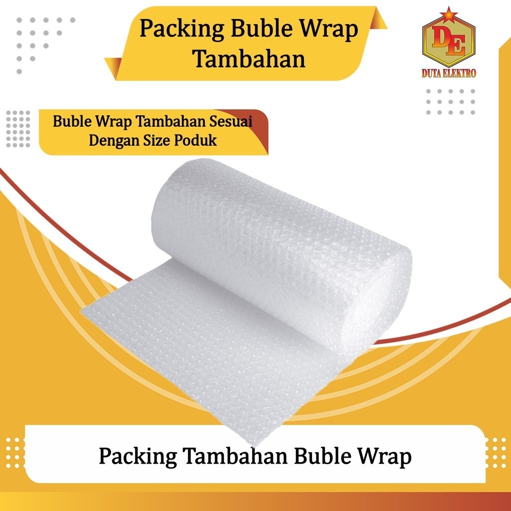 

Packing Tambahan Buble Wrap