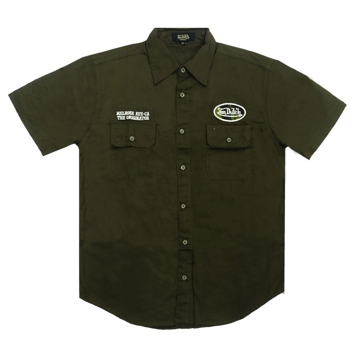 Von Dutch Workshirt 1087 Army Green Terlaris