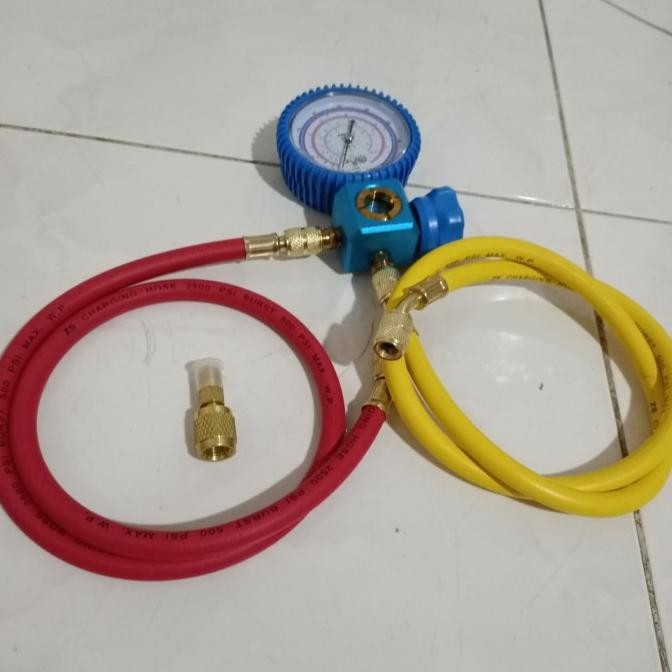 

paket alat isi freon + manifold multi single ( R22 R134. R32. R410 ) NHS