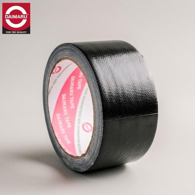 

[Paket 6Pcs] Daimaru Cloth Tape Lakban Kain Hitam 48 Mm X 12 Meter