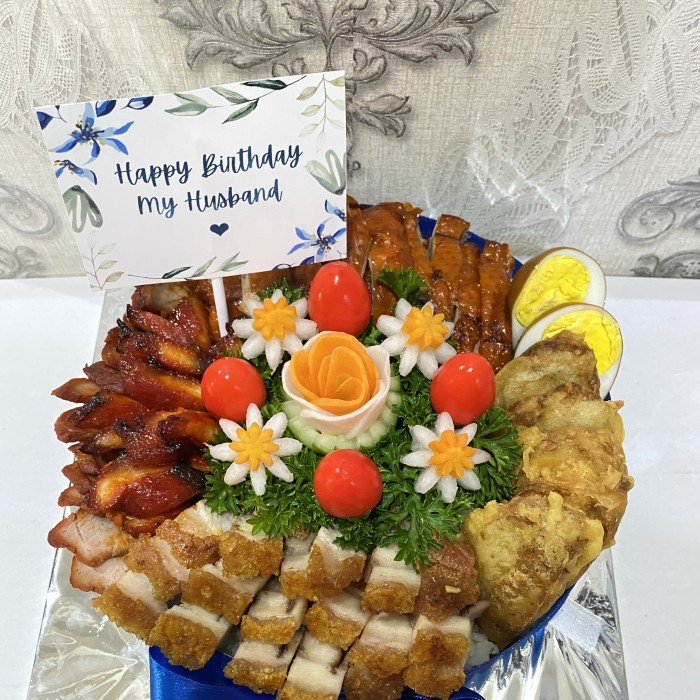 

Porkcake medium with Roasted Duck