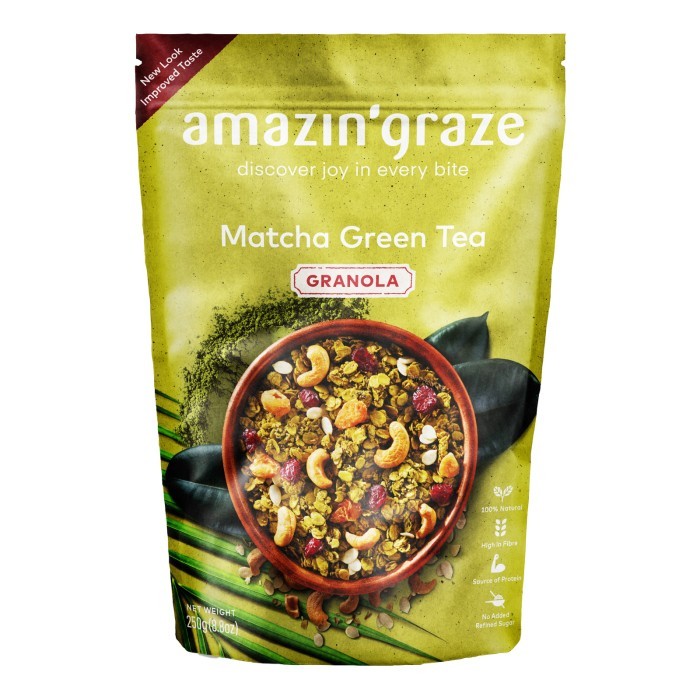 

Amazin'graze Granola - Gula Melaka/ Matcha/ Coconut Kaya/ Blueberry