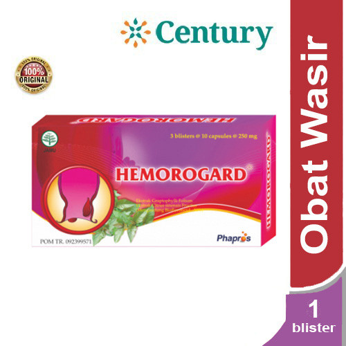 

HEMOROGARD 10 KAPSUL / OBAT WASIR