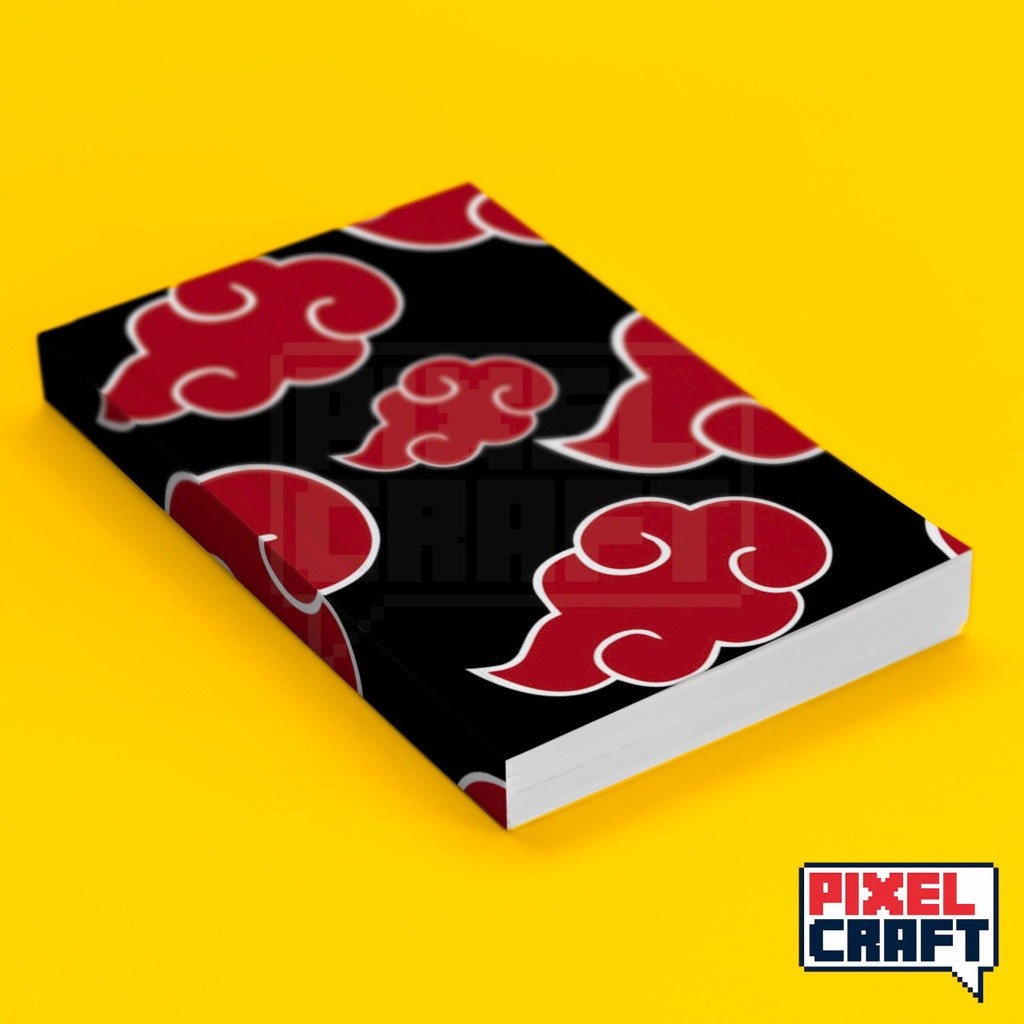 

Pocket Note Anime Naruto Softcover A6 Motif AKATSUKI