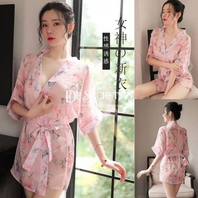 Desecrettz Haruka L:Ingerie Sexy Kimono