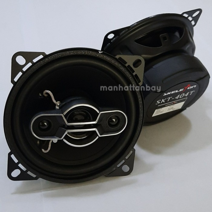 Terbaru Speaker Mobil Coaxial 4 Inch Skeleton