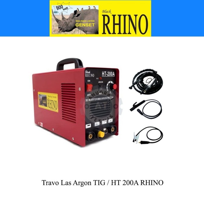 Promo Mesin Las Rhino / Inverter Rhino Tig 200 Trafo Las Argon Tig200A 200 A