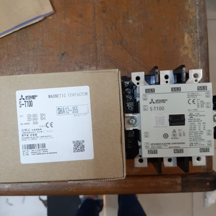 Terbaru Kontaktor Mitsubishi St100 230V/Contactor St 100 Mitsubishi
