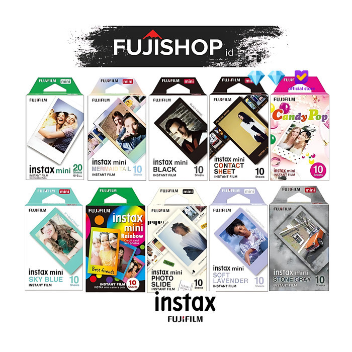 Fujifilm Instax Paper Mini / Refill Instax Mini FIlm