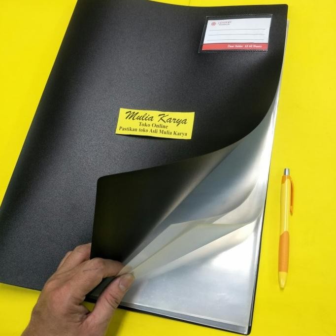 

NEW Clear Holder A3 40 lembar / Document Keeper A3 40 / Map Album A3