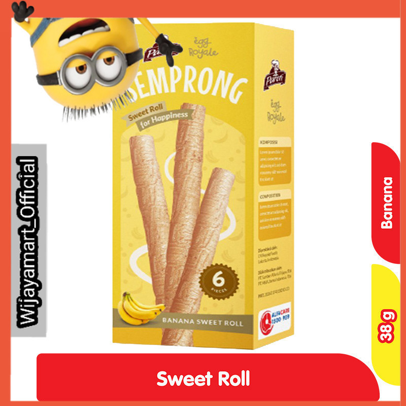 

Paroti Semprong Sweet Roll Pisang Box 38 g