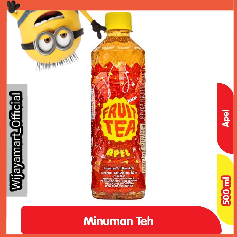 

Fruit Tea Minuman Teh Apel 500 ml