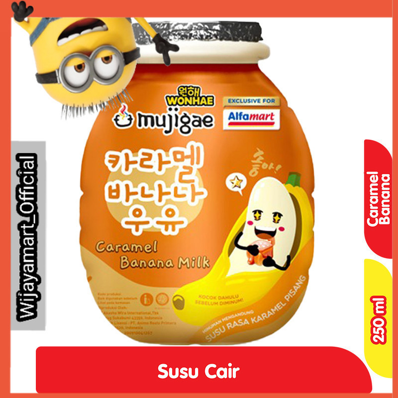 

Alfamart Mujigae Susu Pisang Karamel 250 ml