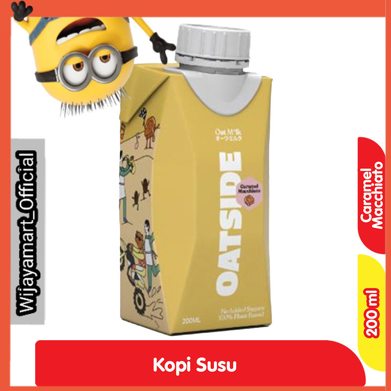 

OATSIDE Kopi Susu Oat Caramel Macchiato Kotak 200 ml