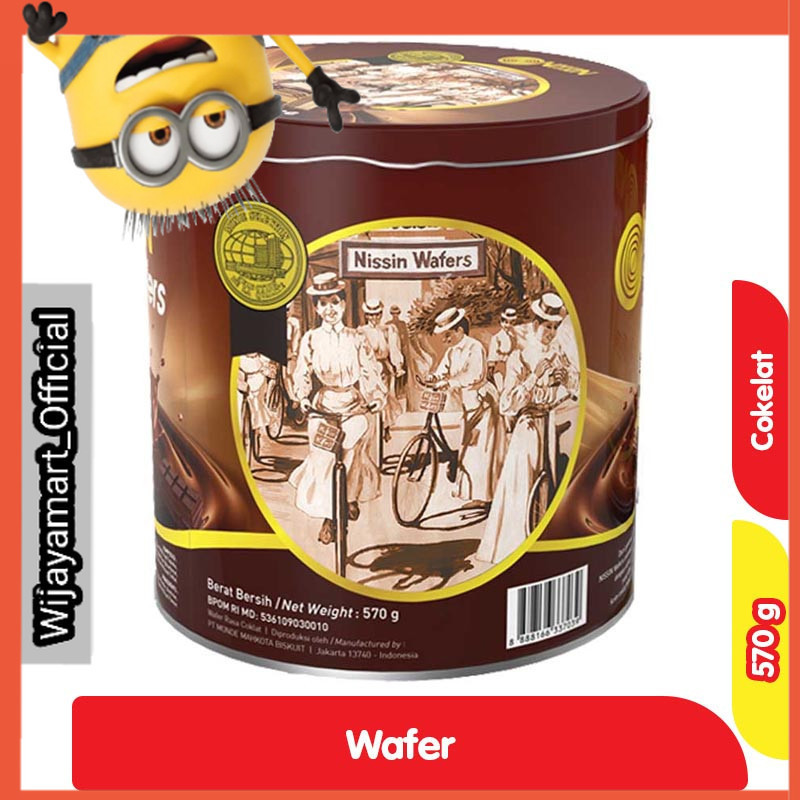 

Nissin Wafer Cokelat Kaleng 570 g