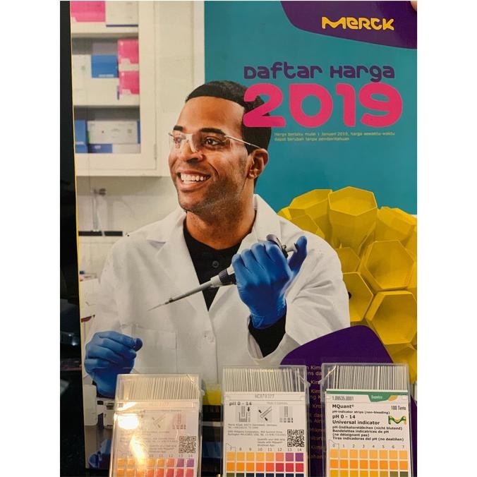 Kertas Lakmus Ph 0-14 Merck (Universal Indicator) Original Dan Terpercaya