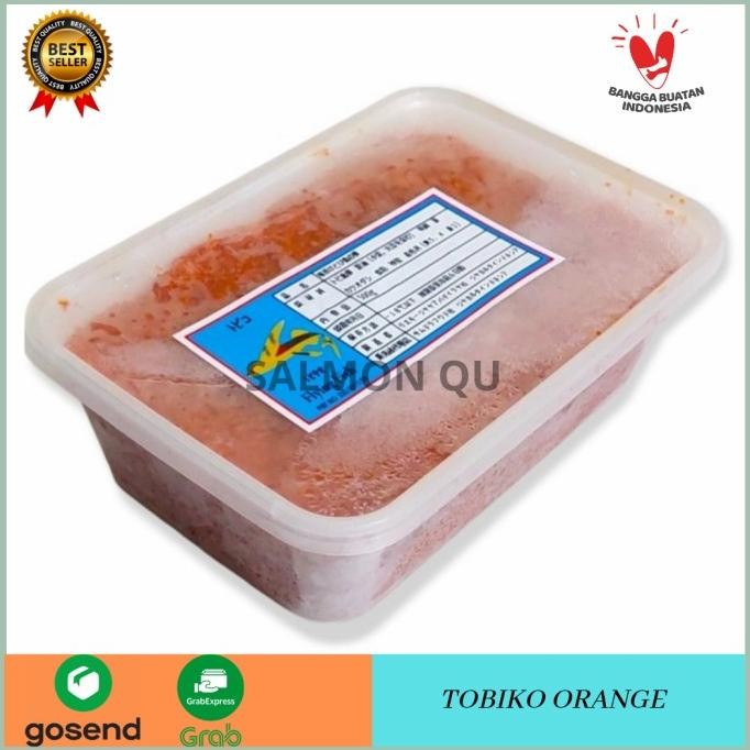 

PROMO Tobiko Orange/ Tobiko Telur Ikan 500 gr Premium KS88