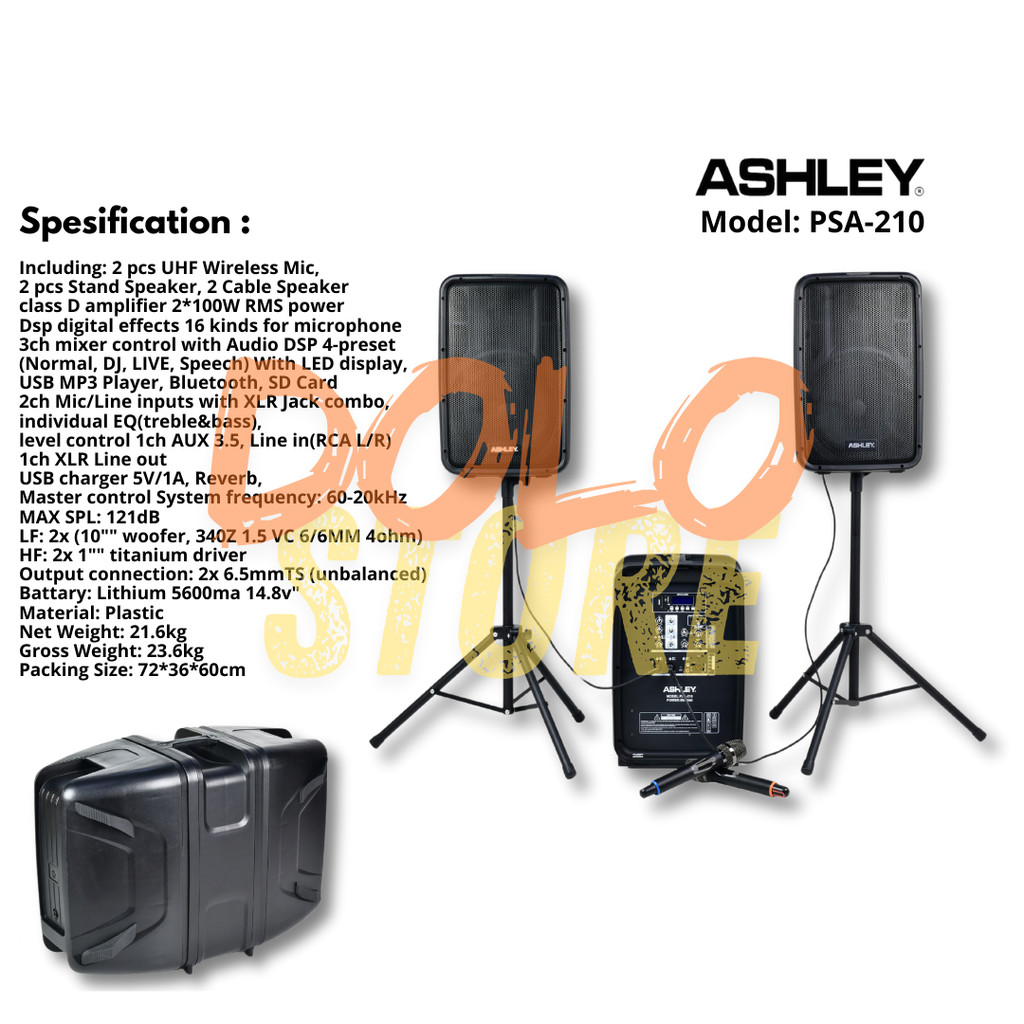 ORIGINAL ASHLEY ASHLEY PSA210 ASHLEY