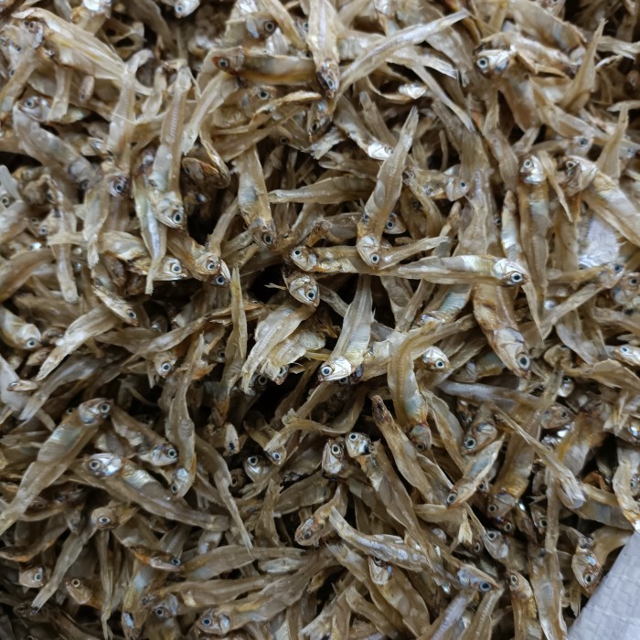 

Ikan Teri Tawar Padang Kecil /Teri Tawar Tulang Bawang