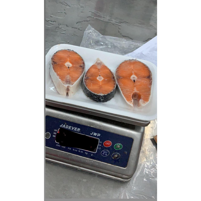 

Ikan Salmon Steak Frozen Atlantik (Norwegian Salmon) @500 Gram