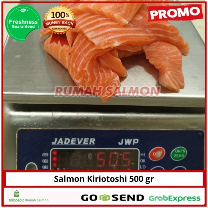 

Salmon Kiriotoshi Slice / Salmon Frozen Murah / Salmon Premium