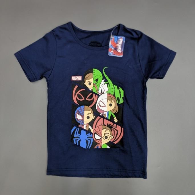 MARVEL ORIGINAL SPIDER-MAN KAOS BAJU ANAK LAKI LAKI PAKAIAN 16041997