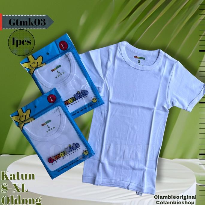 OBLONG ANAK GT MAN / KAOS DALAM ANAK / GTMAN KIDS