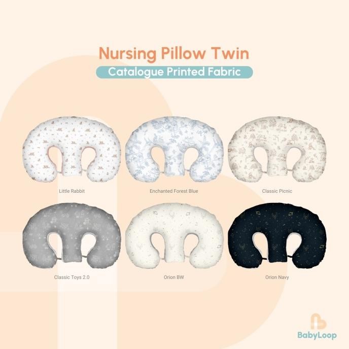 Twin Nursing Pillow - BabyLoop - BabyLoop