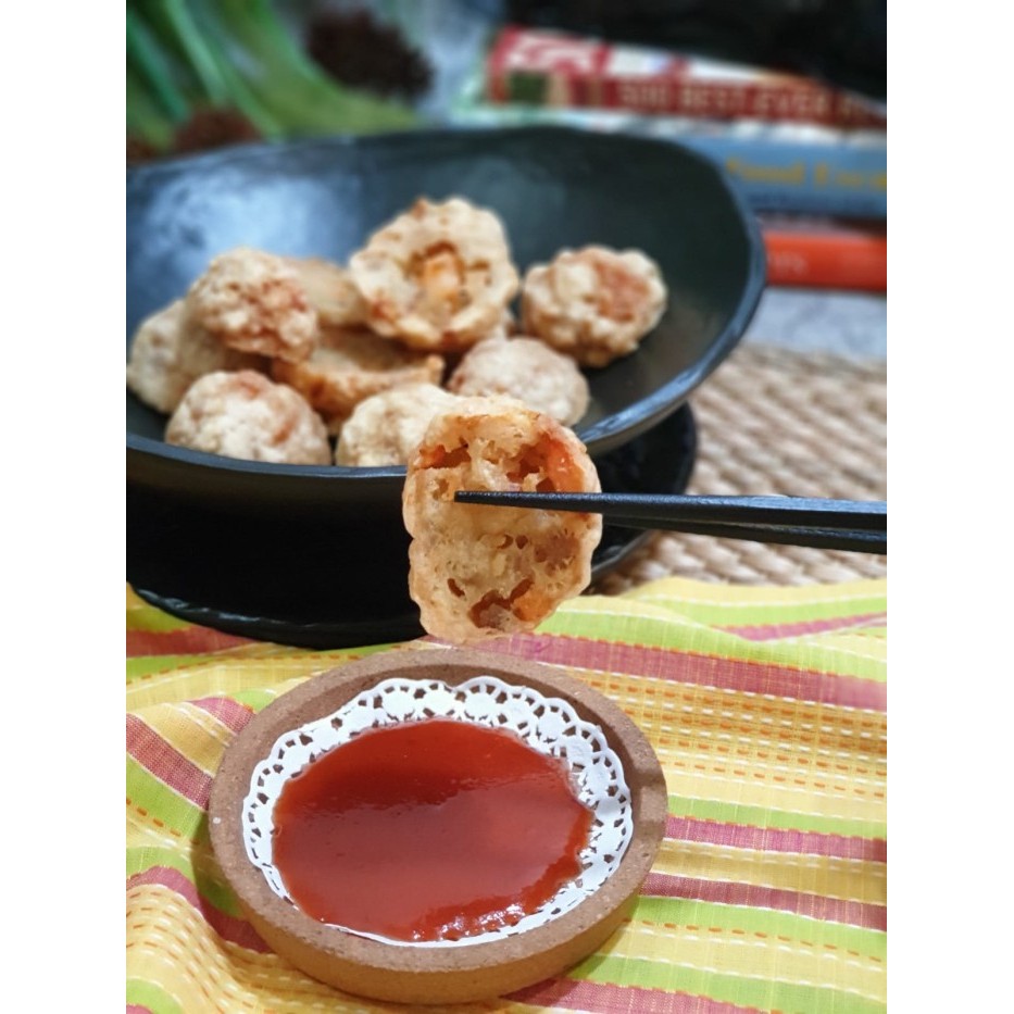 

Bakso Goreng Babi Udang /Cayan/ Frozen Food Gl8