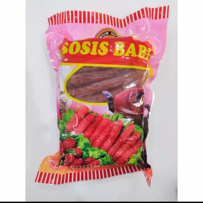 

Repack Lapciong/ Sosis Babi Malaysia Cap Lima Kelawar 500Gr