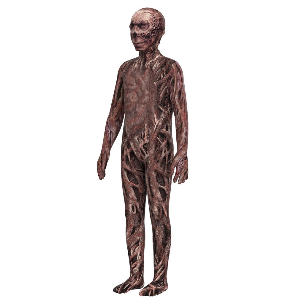 Jumpsuit Tengkorak Lucu cosplay Pesta Horor Kerangka