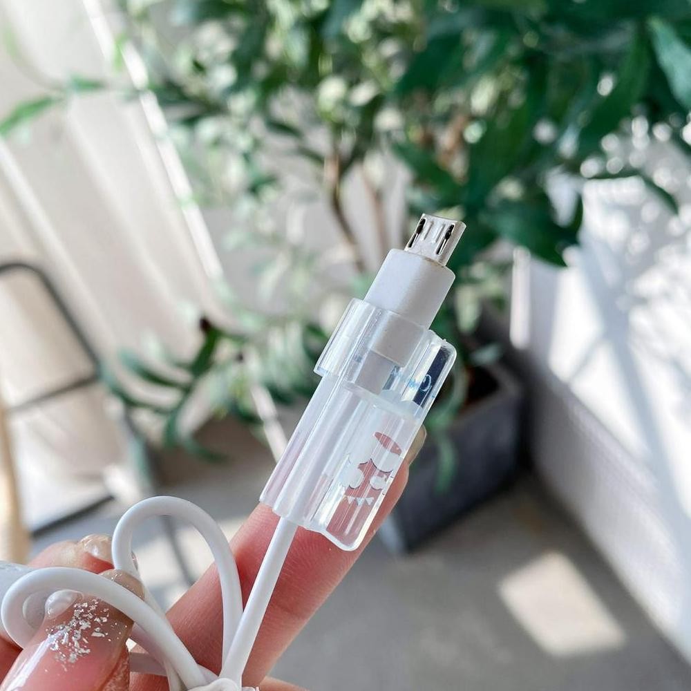 G-24 [ Tomcases ] Pelindung Ujung Kabel Charger Cable Data Iphone Android Usb Tab C Protector Carger