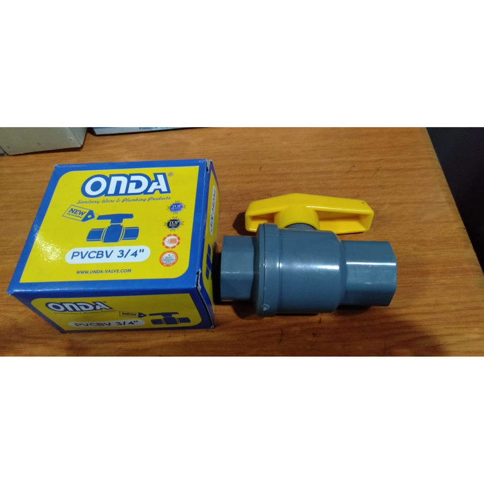 BALL VALVE ONDA 3/4" / BALL VALVE 3/4" ONDA POLOS / BALLVALVE ONDA 3/4